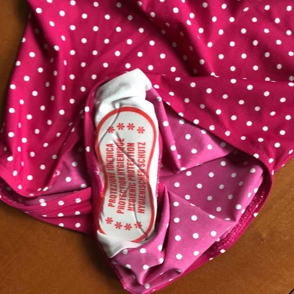 NWT Cleo Panache Retro Polkadot Halter Swimsuit! - Picture 5 of 6